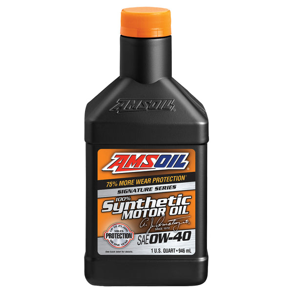 Amsoil Signature Series 0W40 Synthetic Motor Oil