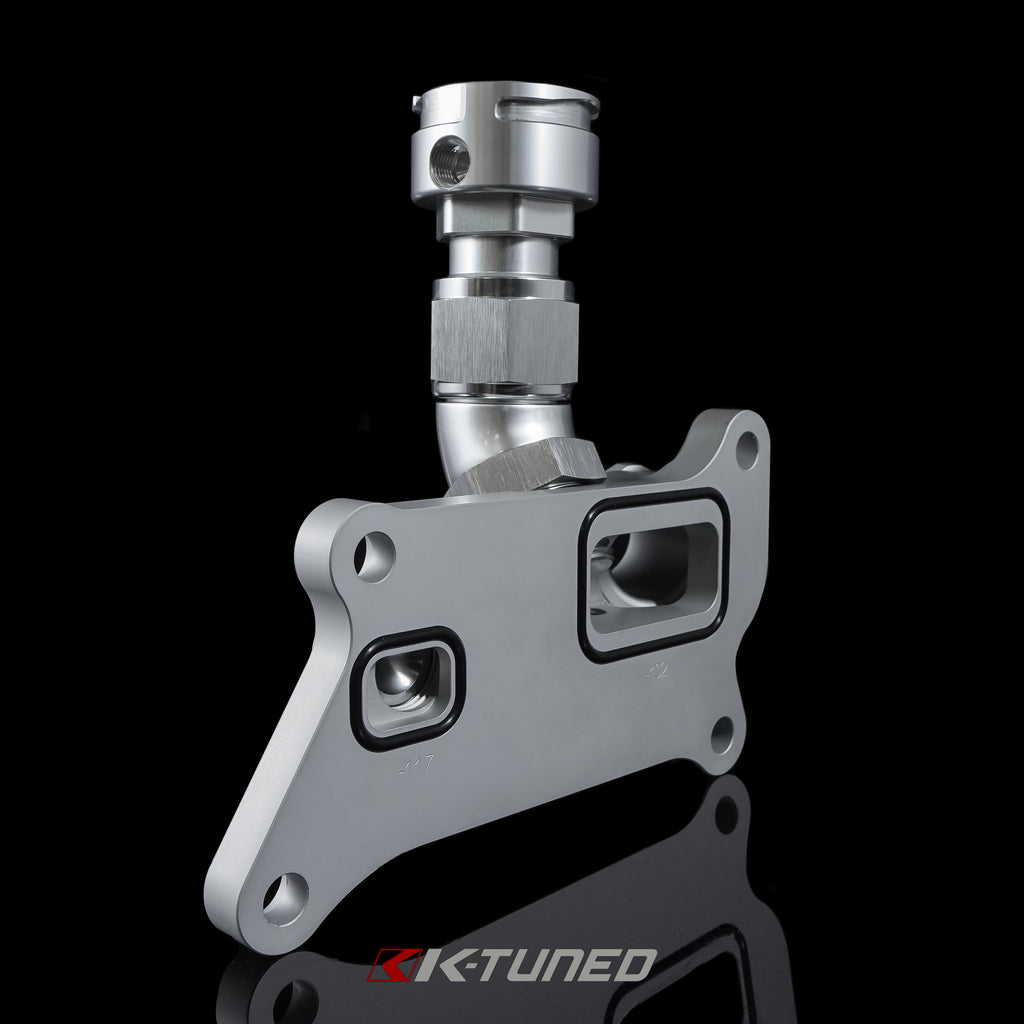 Munirater Aluminum Upper Coolant Housing – K-Series K20Z3 / K24 With Straight Elbow Filler Neck