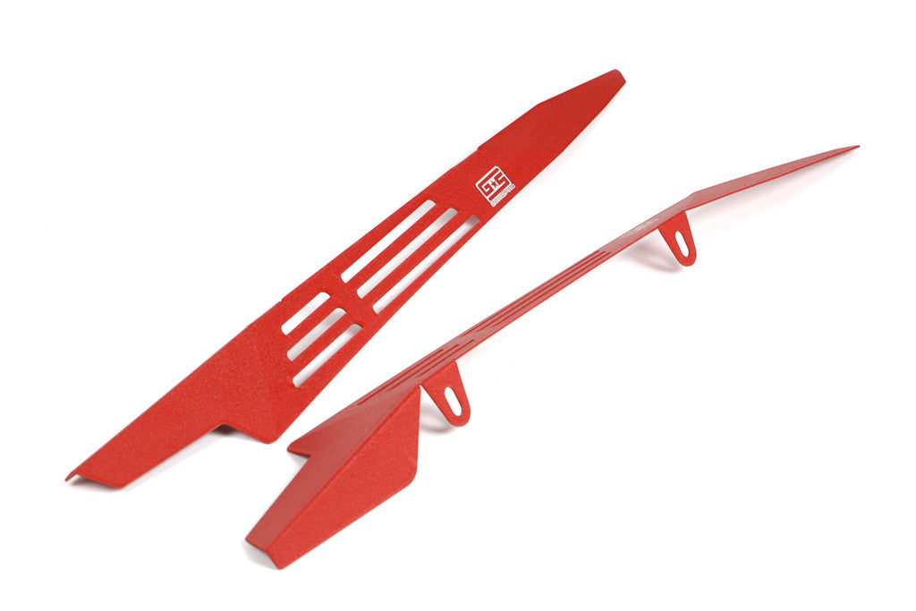 GrimmSpeed 2015+ Subaru WRX/STI Fender Shrouds - Red main image 0