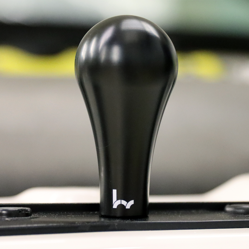 Hybrid Racing 130R Delrin Shift Knob Black M10x1.25 - HYB-NOB-02-08