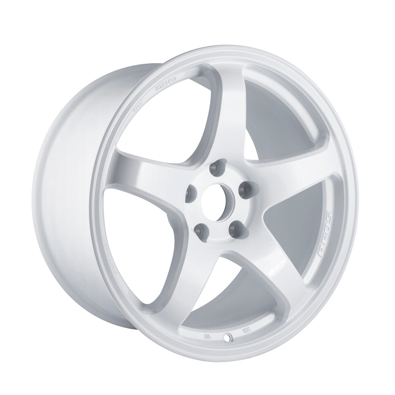 Enkei PF05 17x9 5x114.3 40mm Offset 75mm Bore White Wheel - 527-790-65