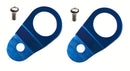 Torque Solution Radiator Mount Combo (Blue) : Mitsubishi Evolution 7/8/9 - TS-EV-014C