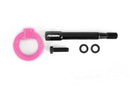 Perrin Tow Hook Kit (Rear) - Hyper Pink - 08-14 Subaru WRX/STI Sedan - PSP-BDY-251HP