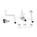 Mishimoto 14-16 Ford Fiesta ST 1.6L 2.5in Stainless Steel Cat-Back Exhaust w/ Burnt Ti Tips - MMEXH-FIST-14BT