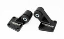 Torque Solution Billet Rear Differential Mounts for 03-06 Mitsubishi EVO VII-IX - Black - TS-EV-196