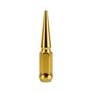 Mishimoto Steel Spiked Lug Nuts M12x1.50 20pc Set - Gold - MMLG-SP1215-20GD