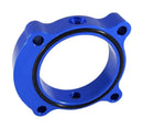 Torque Solution Throttle Body Spacer 2013+ Hyundai Genesis Coupe 2.0T  - Blue - TS-TBS-029BU