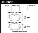 Hawk HPS 5.0 Street Rear Brake Pads - 11-18 Audi A8 Quattro - HB823B.652