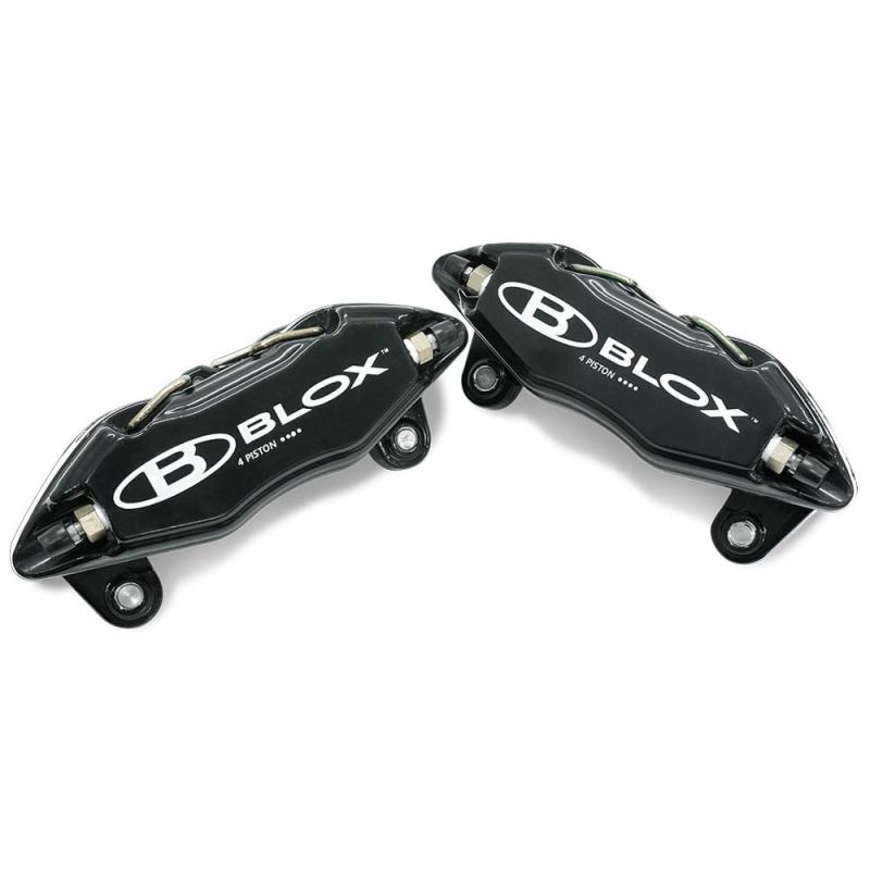 Blox Racing Forged 4 Piston Calipers - Pair (Fits Honda/Acura 262mm Rotors) - BXBS-10100