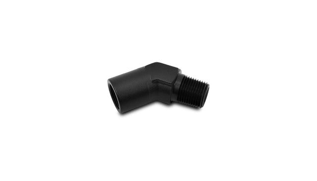 Vibrant Female to Male NPT 45 Degree Adapter Fitting; Size: 1/8" NPT - 11330