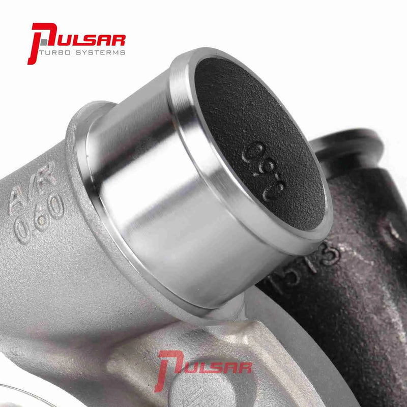 Pulsar PSR3576 Gen2 Dual Ball Bearing Turbocharger - T3 .82 V-BAND - 102135223
