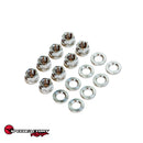 SpeedFactory Racing Titanium Upper Shock / Strut Hardware Kit - Burnt - SF-02-075-USM-B