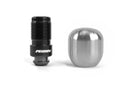Perrin Brushed Barrel 1.85in Stainless Steel Shift Knob - WRX 5-Speed - PSP-INR-130-2