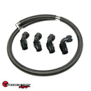 SpeedFactory Racing Tucked Radiator -16 AN Hose and Fitting Kit For K / J-Series - SF-06-049