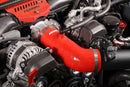 Perrin Silicone Inlet Hose (3in. ID / SS Wire) - Red - 22+ Subaru BRZ/Toyota GR86 - PSP-INT-432RD