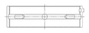 ACL Nissan VR38DETT (GT-R) 0.25 Oversized High Performance Main Bearing Set