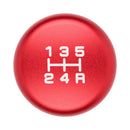 Acuity Instruments ESCO-T6 Shift Knob (5-Speed) - Satin Red - M10x1.5 Honda - 1886-T5R