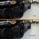Mishimoto Wheel Spacers - Honda, Acura 5x120 - 64.1 Bore - M14x1.50 - 50mm - Black - MMWS-013-500BK