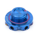 Acuity Instruments Podium Oil Cap - Splatter Titanium - Honda Acura - 1957-SPL