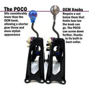 Acuity POCO Low-Profile Shift Knob Splatter Titanium (M10X1.5) - 1958-SPL
