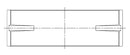 ACL Lexus V8 4.0L 1UZFE Standard Size Race Main Bearing Set