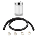Mishimoto Universal Compact Baffled Oil Catch Can - 3-Port - Polished - MMBCC-CBTHR-P