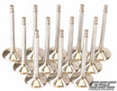 GSC Power Division Nissan VR38DETT Exhaust Valve Set - 12 Pieces, 33.15mm Head Diameter, +1mm Oversized, 91.95mm Length, 6.6mm Stem