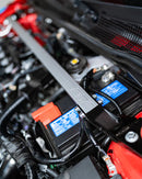 PRL Motorsports Throwback Front Strut Bar - 16-21 Civic 10th Gen, 22+ Civic 11th Gen, 23+ Integra - PRL-HCR-STRUT-FRONT