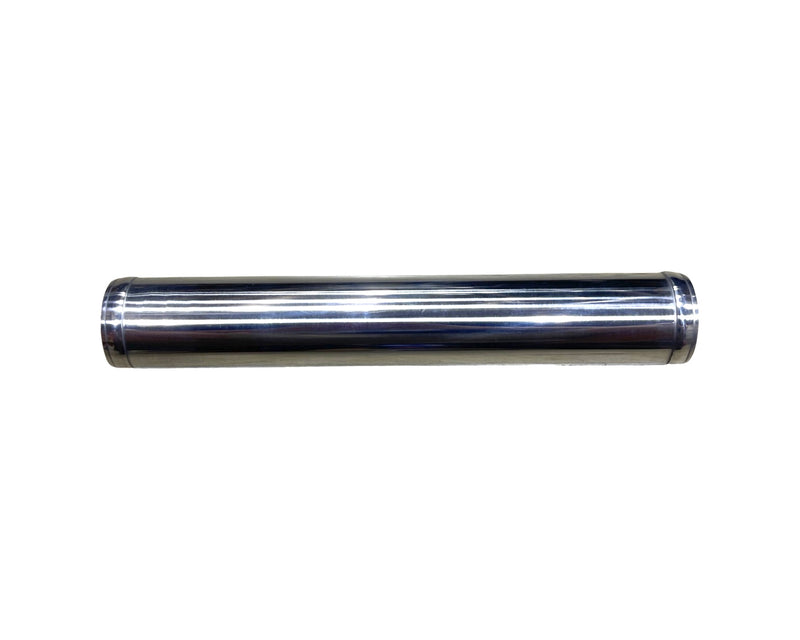 Polished Aluminum Pipe - Straight - 1.50" OD - 1 Foot - IPS150