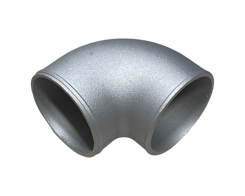 Cast Aluminum Elbow (90 degree, Tight Radius) - 3.5" OD - 2875