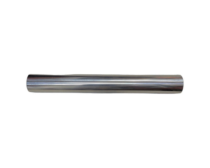 Polished Aluminum Pipe - Straight - 3.00" OD - 2 Foot - IPS300-2FT