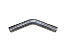 Polished Aluminum Pipe - 45 Degree - 2.50" OD - 2 Foot - IP45250-2FT