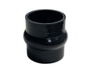 Hump Silicone Hose Coupler - 3.50" ID - Black - SI-HH-89-BLK