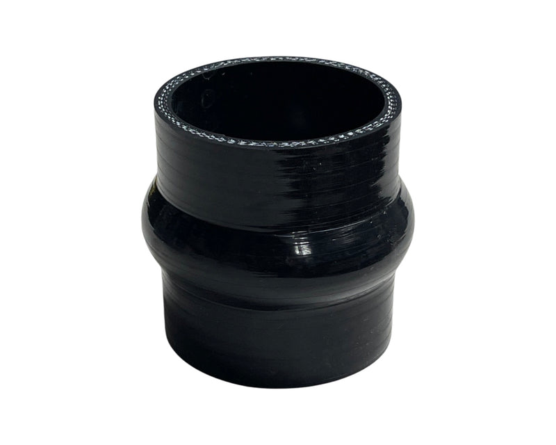 Hump Silicone Hose Coupler - 2.50" ID - Black - SI-HH-63-BLK