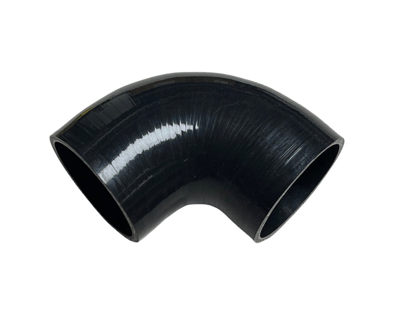 90 Degree Elbow Silicone Hose Coupler - 2.75" ID - Black - SI-E90-70-BLK