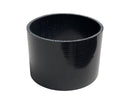 Straight Silicone Hose Coupler - 3.50" ID - Black - SI-SC-90-BLK