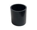 Straight Silicone Hose Coupler - 3.00" ID - Black - SI-SC-76-BLK