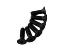 Aftermarket Steering Wheel Upgrade Screws - Black - CONICAL - Pack of 6 - SWS-100BK