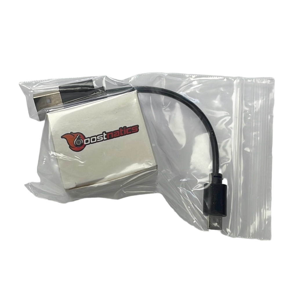 Boostnatics Rechargeable Electric Spinning Turbo Keychain w/ LED - Ver