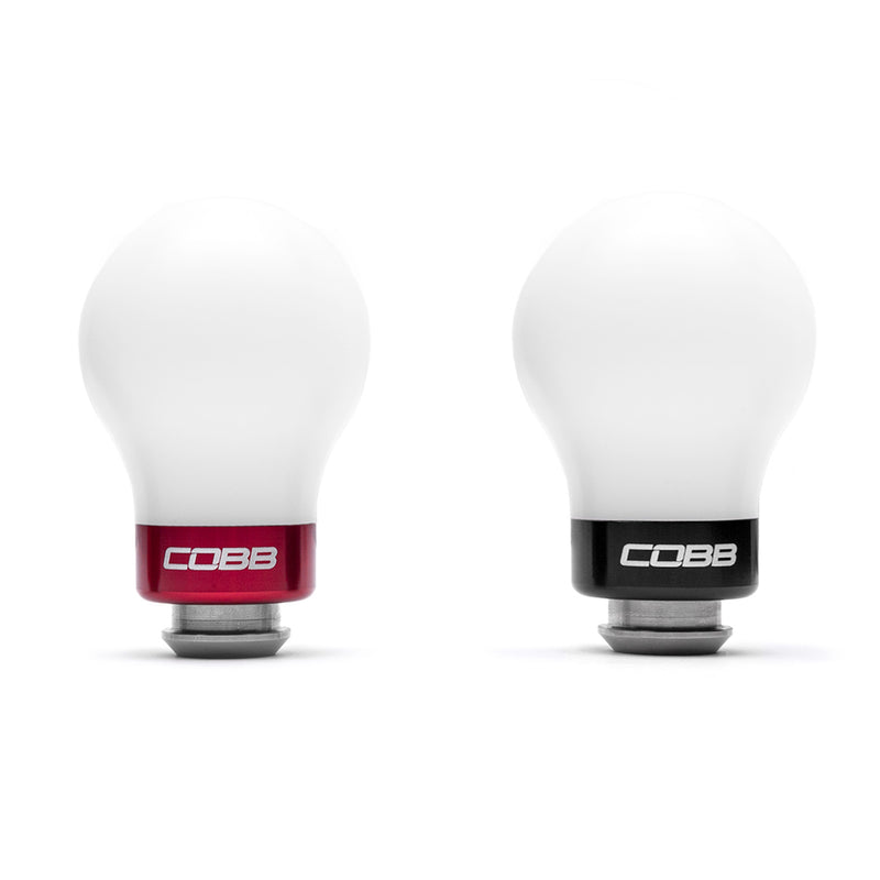 Cobb Tuning Subaru 5spd Weighted Shift Knob - White - 211360-W