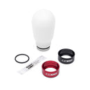 Cobb Tuning Subaru 6spd TALL Weighted Shift Knob - White - 213370-W