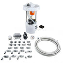 DeatschWerks 06-11 Honda Civic Si K20 DW400 Fuel Pump Module & Return Kit with PTFE Fuel Lines