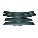 Blox Racing 07-11 CRV Door Sun Visors Smoke Acrylic 4pcs - BXPP-62005