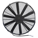 SPAL 16.00" Inch Electric Fan Pusher Style Low Profile 1298 CFM 10 Straight Style Blades - 30100401