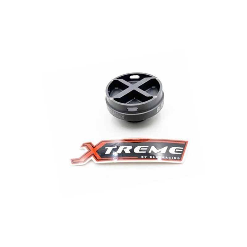 Blox Racing Xtreme Line Billet Honda Oil Cap - Gun Metal - BXAC-00502-GM