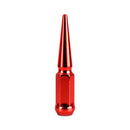 Mishimoto Mishimoto Steel Spiked Lug Nuts M14 x 1.5 32pc Set Red - MMLG-SP1415-32RD