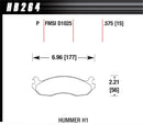 Hawk Super Duty Street Front/Rear Brake Pads - HB264P.575