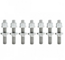 Blox Racing SUS303 Stainless Steel Exhaust Manifold Stud Kit M8 x 1.25mm 45mm in Length - 7-piece - BXFL-00307-7