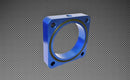 Torque Solution Throttle Body Spacer 2013+ Subaru BRZ/Scion FR-S - Blue - TS-TBS-023BU
