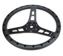 NRG Reinforced Steering Wheel - 350mm Sport Full Aluminum Light Weight Welded Steering Wheel - RST-025MB-1